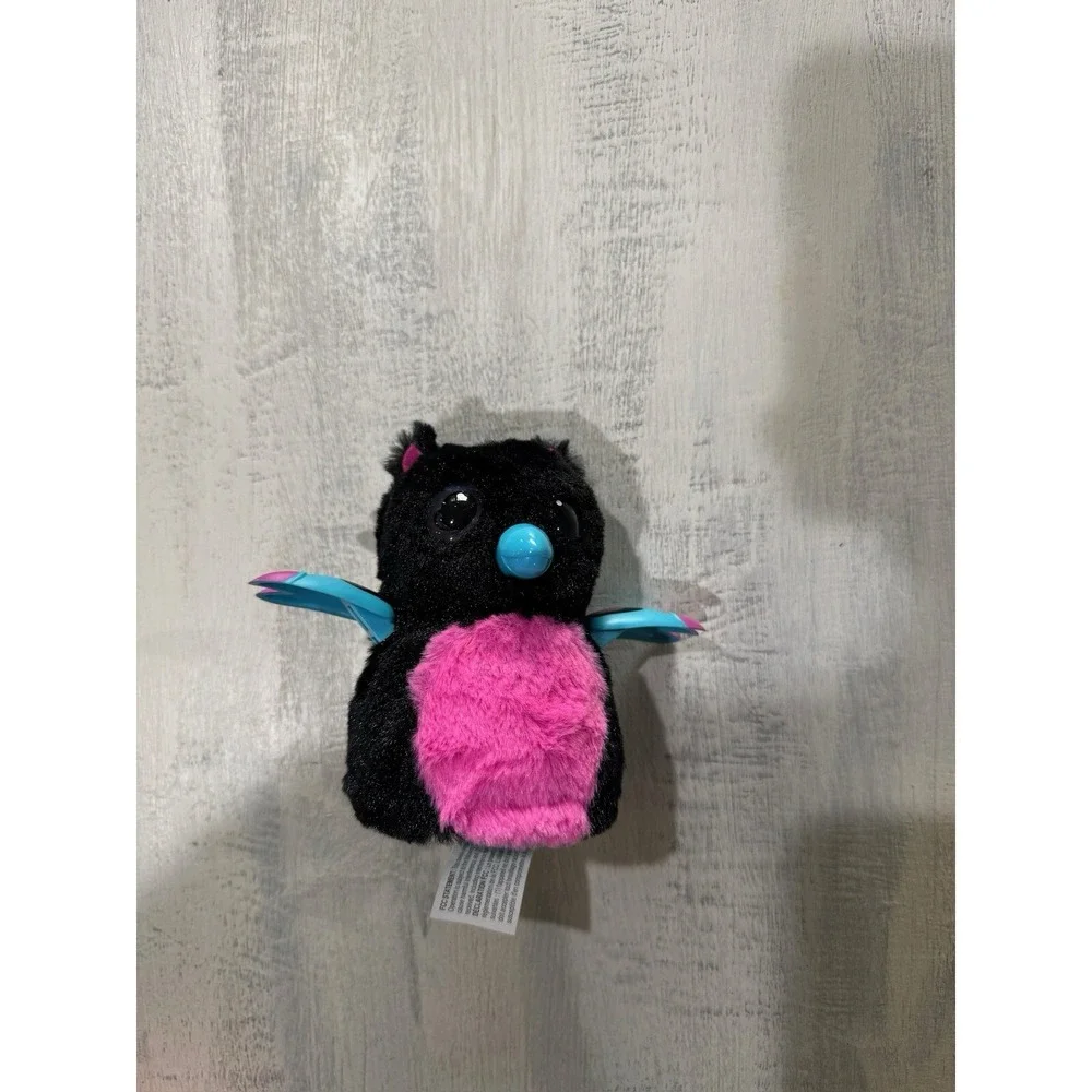 Spin Master Hatchimals Interactive Creature Bearakeet Black and Pink‎ Z